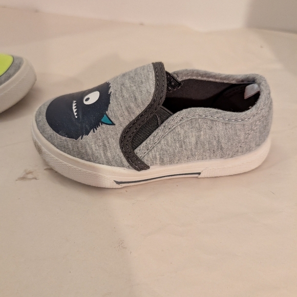 Carter's Toddler Boy Monster Design Damon Lightweight Slip-On Shoes in Size 7 - Picture 5 of 11